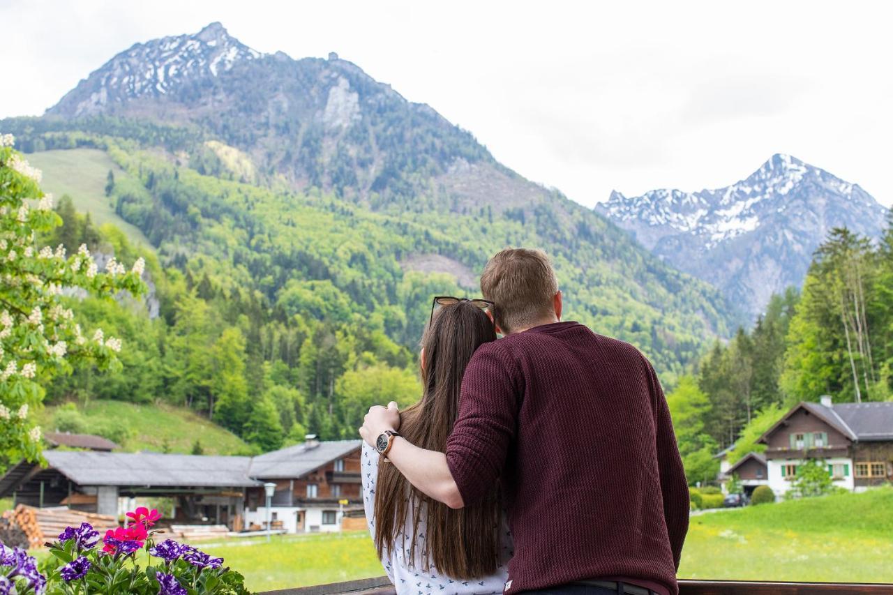 Hotel Garni Weberhausl ストローブル エクステリア 写真